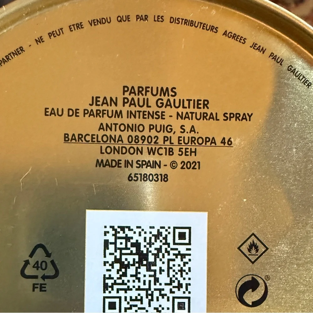 Jean Paul Gaultier Le Beau Eau de Parfum Intense Natural Spray 4.2 oz - Picture 5 of 5